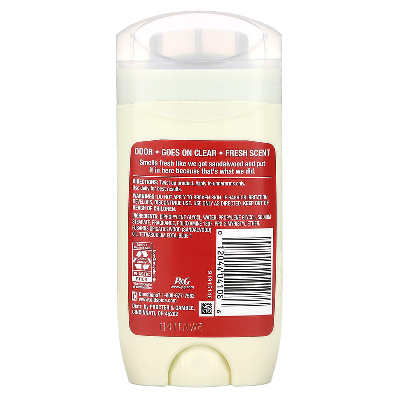 Old Spice, Deodorant, Timber With Sandalwood,  3 oz (85 g)