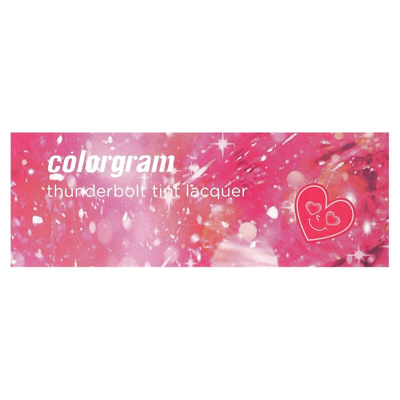 Colorgram, Thunderbolt Tint Lacquer, 01 Romance Tok, Sultry, Blush-Like Red, 0.15 oz (4.5 g)