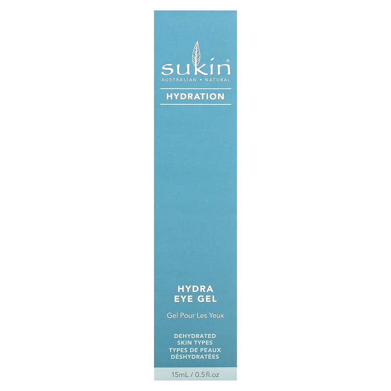 Sukin, Hydra Eye Gel, 0.5 fl oz (15 ml)