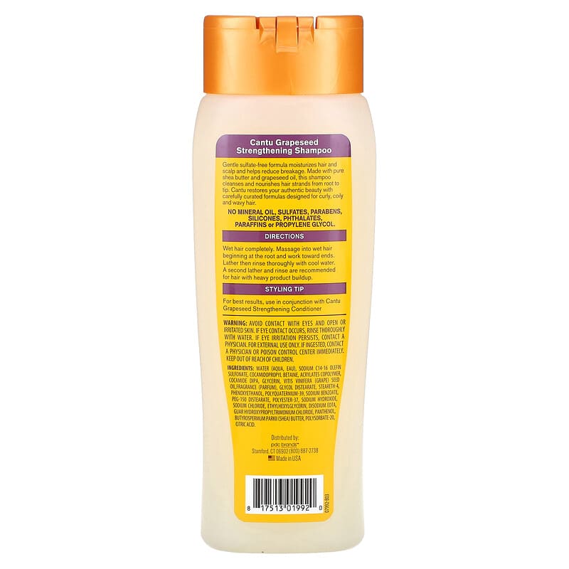 Cantu, Grapeseed Strengthening Shampoo, 13.5 fl oz (400 ml)