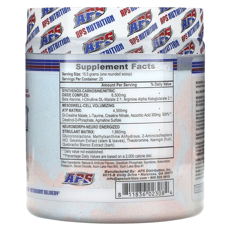 APS, Mesomorph, Carnival Cotton Candy, 13.68 oz (388 g)