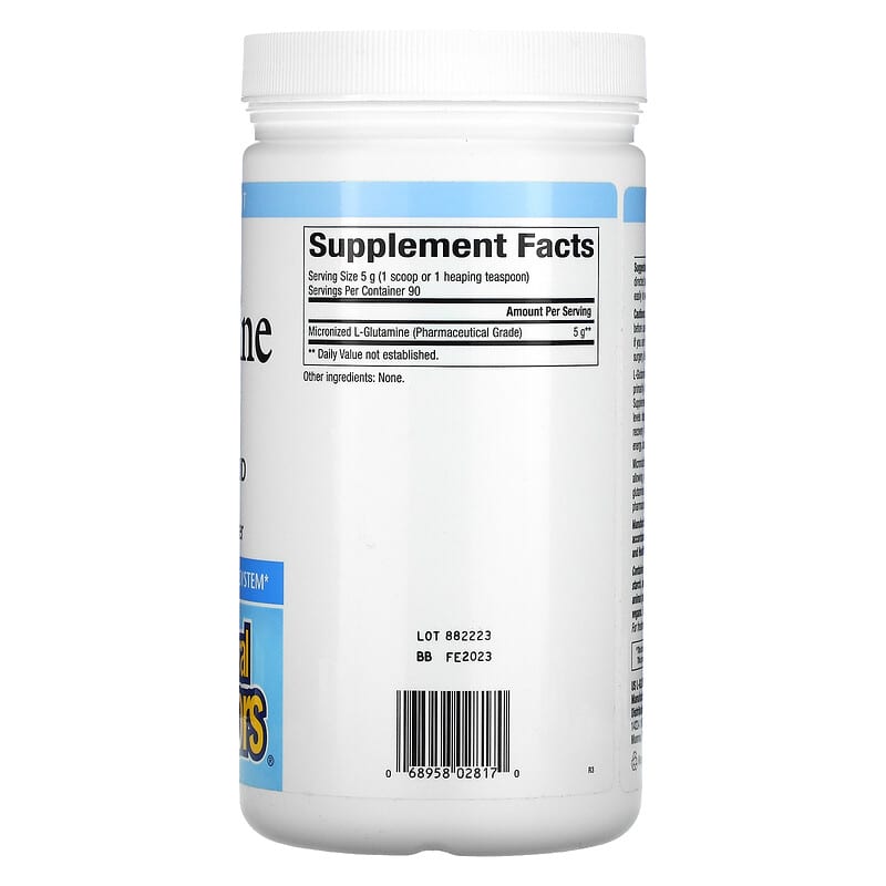 Natural Factors, Micronized L-Glutamine Powder, 16 oz (454 g)