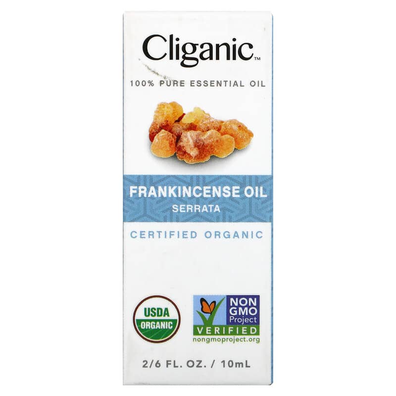 Cliganic, 100% Pure Essential Oil, Frankincense, 0.33 fl oz (10 ml)