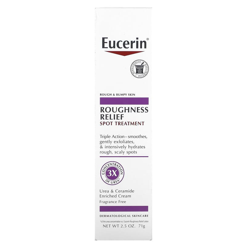 Eucerin, Roughness Relief Spot Treatment, Fragrance Free, 2.5 oz (71 g)