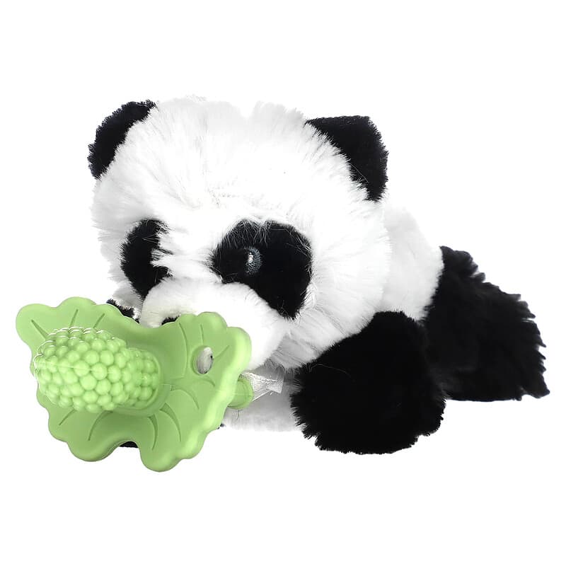 RaZbaby, Teether Holder, 0 Months+, Panda, 1 Count