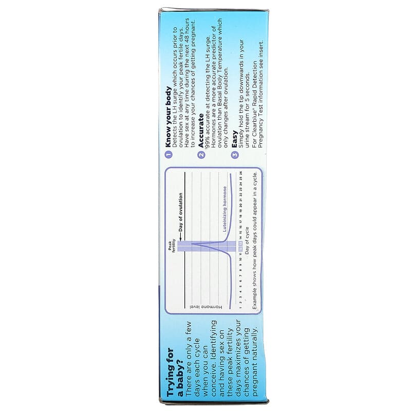 Clearblue, Easy Ovulation Kit, 10 Ovulation Tests + 1 Pregnancy Test