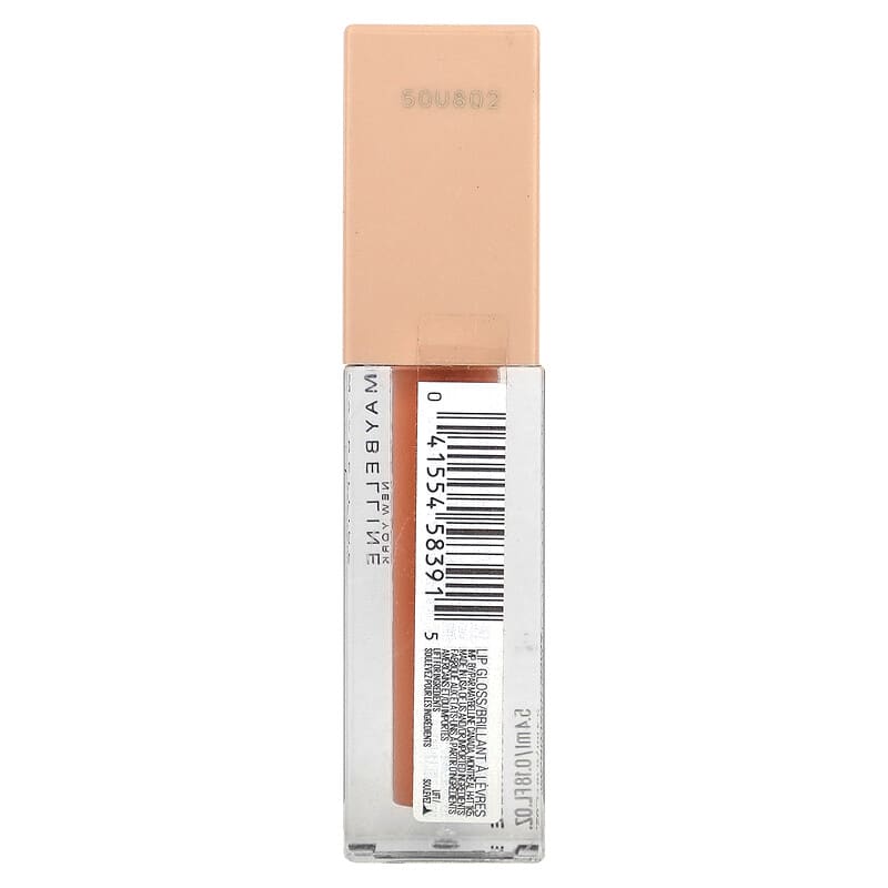 Maybelline, Lifter Gloss + Hyaluronic Acid,  007 Amber, 0.18 fl oz (5.4 ml)