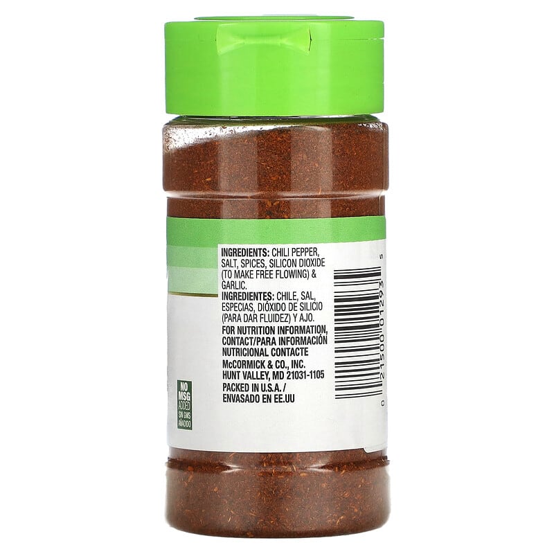 Lawry's, Casero, Chili Powder, 2.5 oz (70 g)