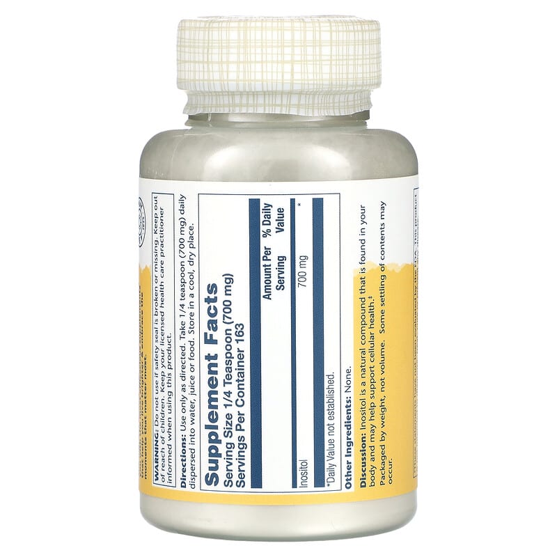 Solaray, Inositol, Powder, 4 oz, (114 g)