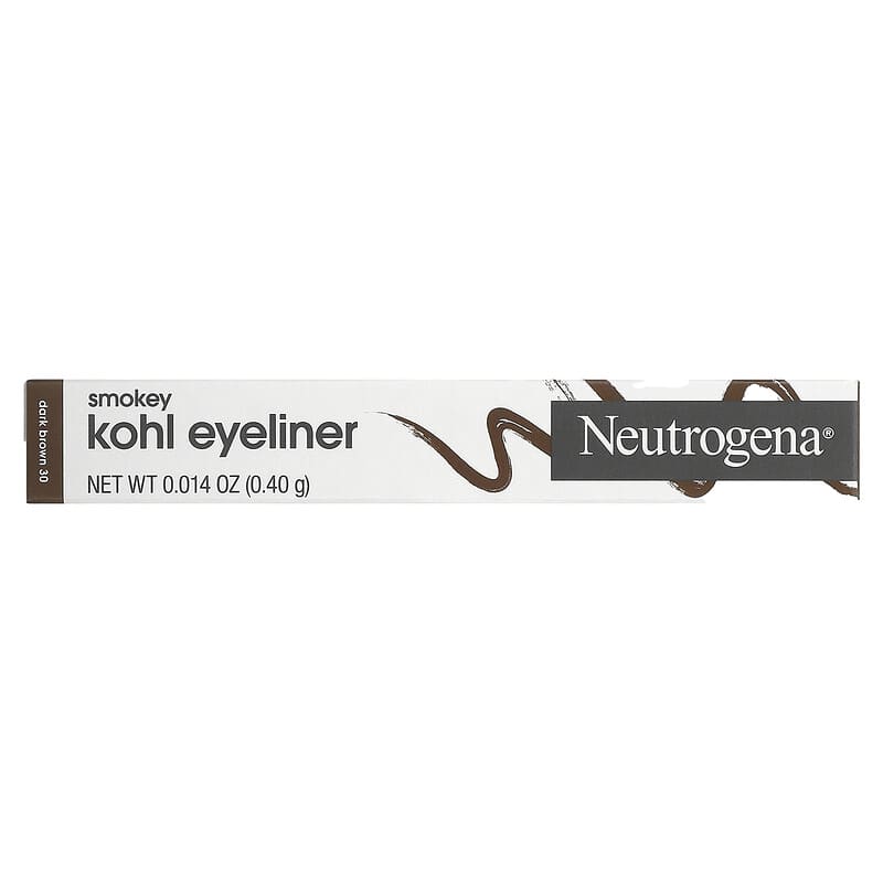 Neutrogena, Smokey Kohl Eyeliner, Dark Brown 30, 0.014 oz (0.40 g)