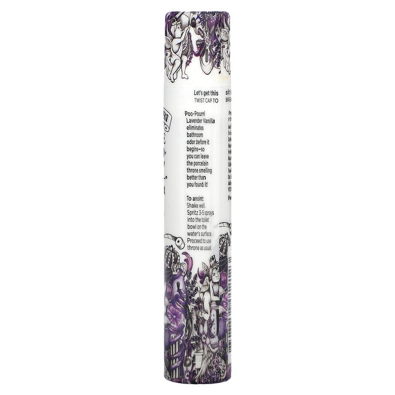 Poo-Pourri, Before-You-Go Toilet Spray, Lavender Vanilla , .34 fl oz (10 ml)