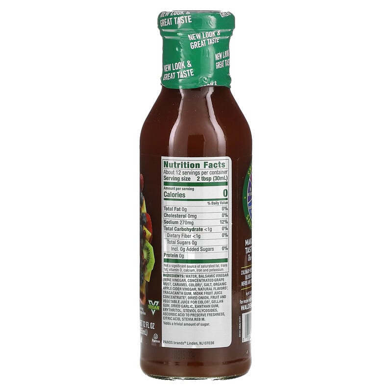 Walden Farms, Super Fruits Balsamic Vinaigrette, 12 fl oz (355 ml)