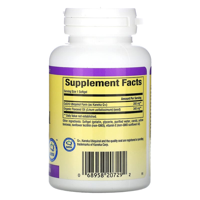 Natural Factors, Ubiquinol, 200 mg, 30 Softgels