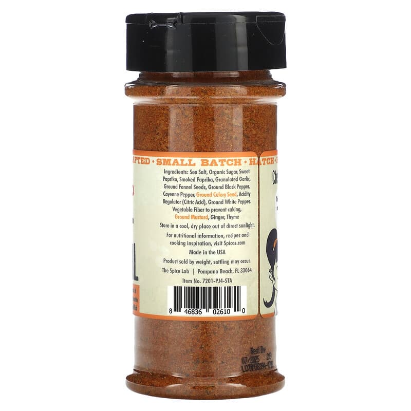 The Spice Lab, Shrimp + Crab Boil, 6 oz (170 g)