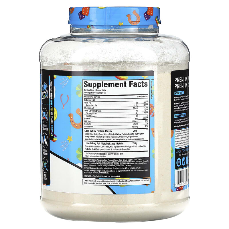 MuscleSport, Lean Whey, Iso-Hydro, Lean Charms, 80 oz (2,275 g)