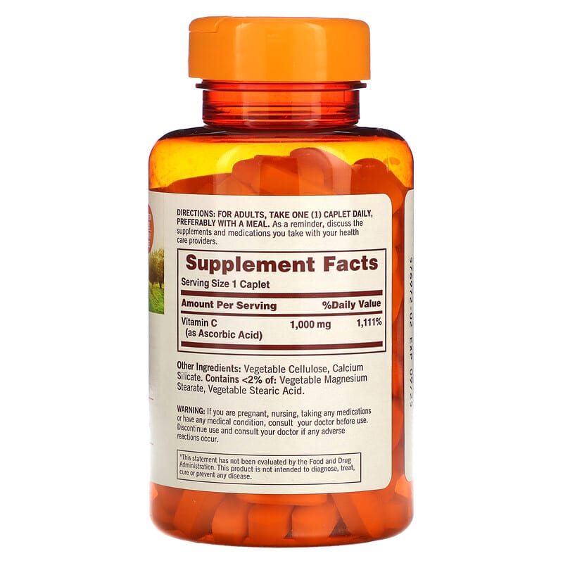 Sundown Naturals, Vitamin C, 1,000 mg, 133 Caplets