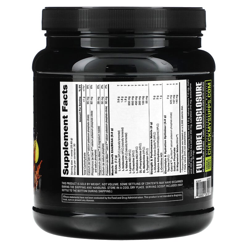 NutraBio, Intra Blast, Intra Workout Amino Fuel, Sweet Tea, 1.6 lb (715 g)