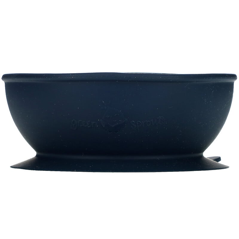 Green Sprouts, Learning Bowl, 9+ Months, Navy, 1 Bowl