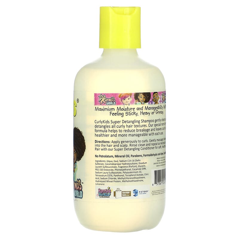 CurlyKids, Super Detangle Shampoo, 8 fl oz (236 ml)