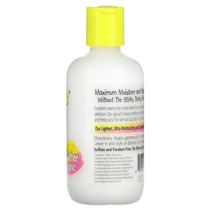 CurlyKids, Creamy Curl Defining Lotion, Feather Light, 6 fl oz (177 ml)