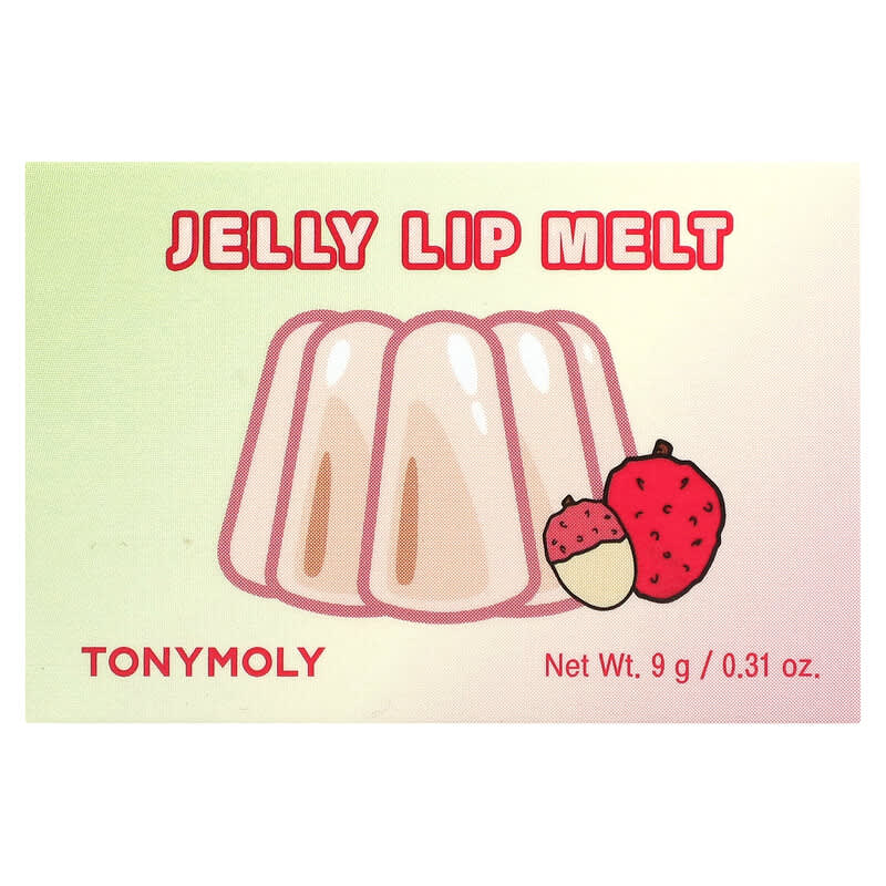 Tony Moly, Lychee, Jelly Lip Melt, 0.31 oz (9 g)