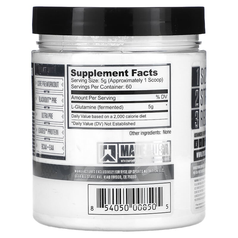 RYSE, Element Series, Fermented L-Glutamine, 10.6 oz (300 g)