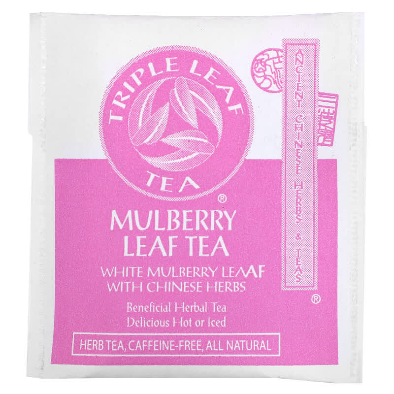 Triple Leaf Tea, Mulberry Leaf Tea, 20 Tea Bags, 1.16 oz (33 g)