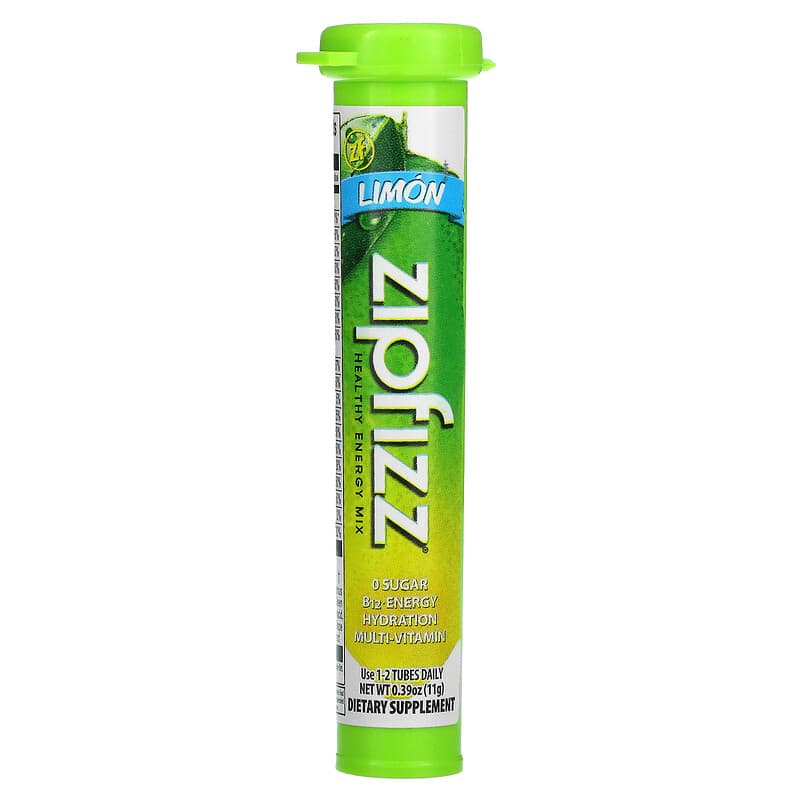 Zipfizz, Healthy Energy With Vitamin B12, Pina Colada, 20 Tubes, 0.39 oz (11 g) Each