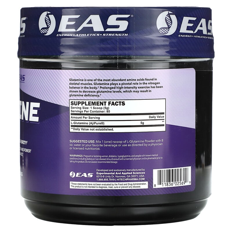 EAS, L-Glutamine, 14.11 oz (400 g)