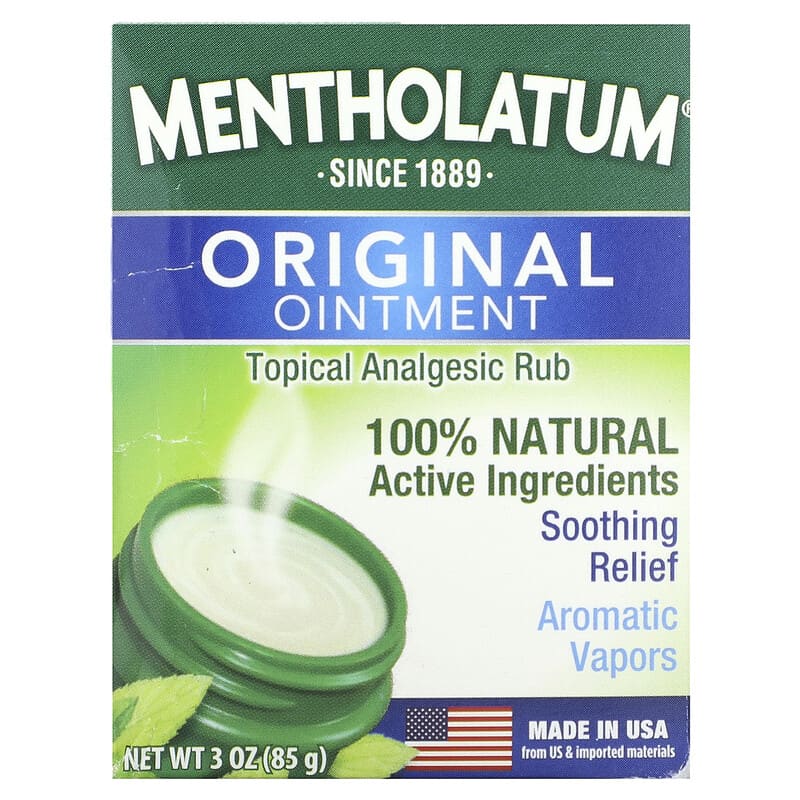 Mentholatum, Original Ointment, 3 oz (85 g)