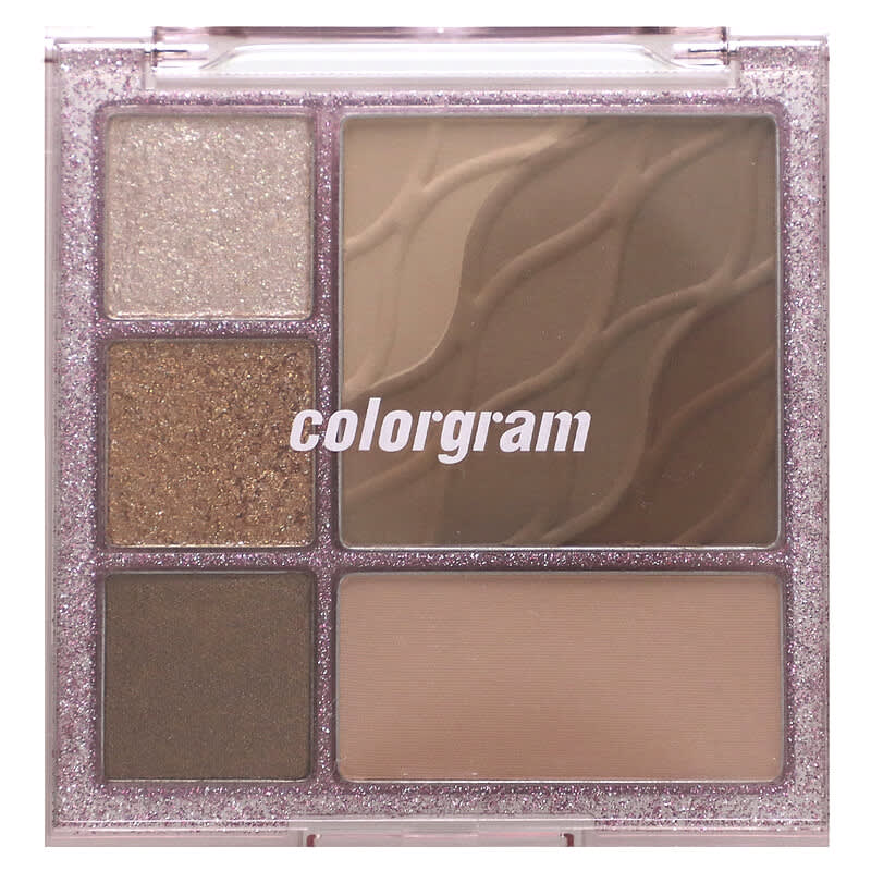 Colorgram, Multi Cube Palette, 01 Basic Cube, 0.29 oz (8.5 g)