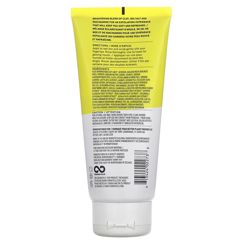 ACURE, Brightening Body Scrub, 6 fl oz (177 ml)