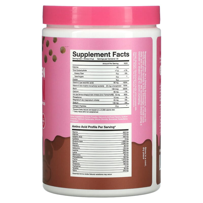 Obvi, Super Collagen Protein, Cocoa Cereal, 390 g (13.79 oz)