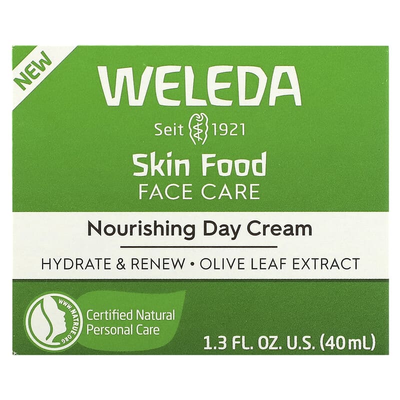 Weleda, Skin Food Face Care, Nourishing Day Cream, 1.3 fl oz (40 ml)