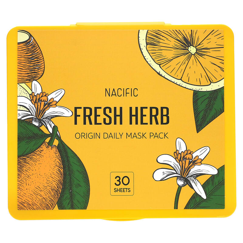 Nacific, Fresh Herb, Origin Daily Beauty Mask Pack, 30 Sheet Masks, 11.6 oz (330 g)