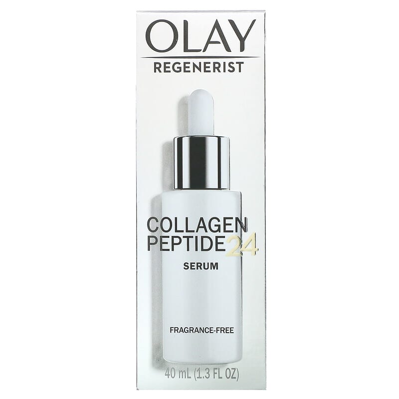 Olay, Regenerist, Collagen Peptide 24, Serum, Fragrance-Free, 1.3 fl oz (40 ml)