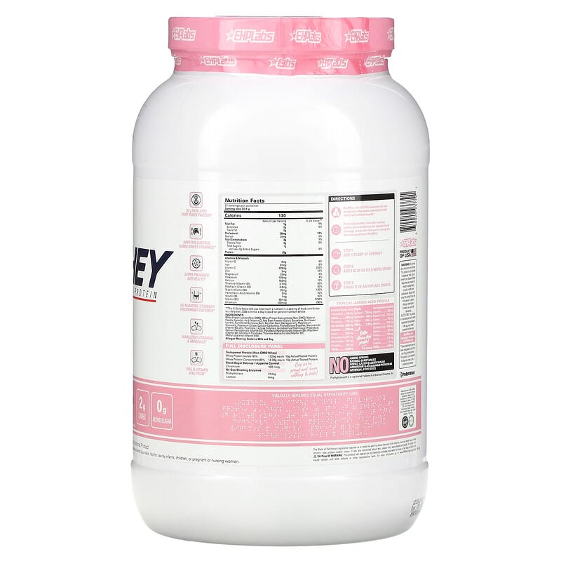 EHPlabs, OxyWhey, Lean Wellness Protein, Strawberry Milkshake, 1.94 lb (880 g)