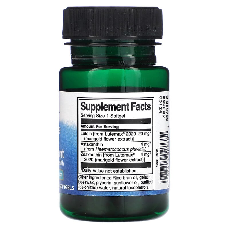 Swanson, Ultimate Ocular Antioxidant, 30 Softgels