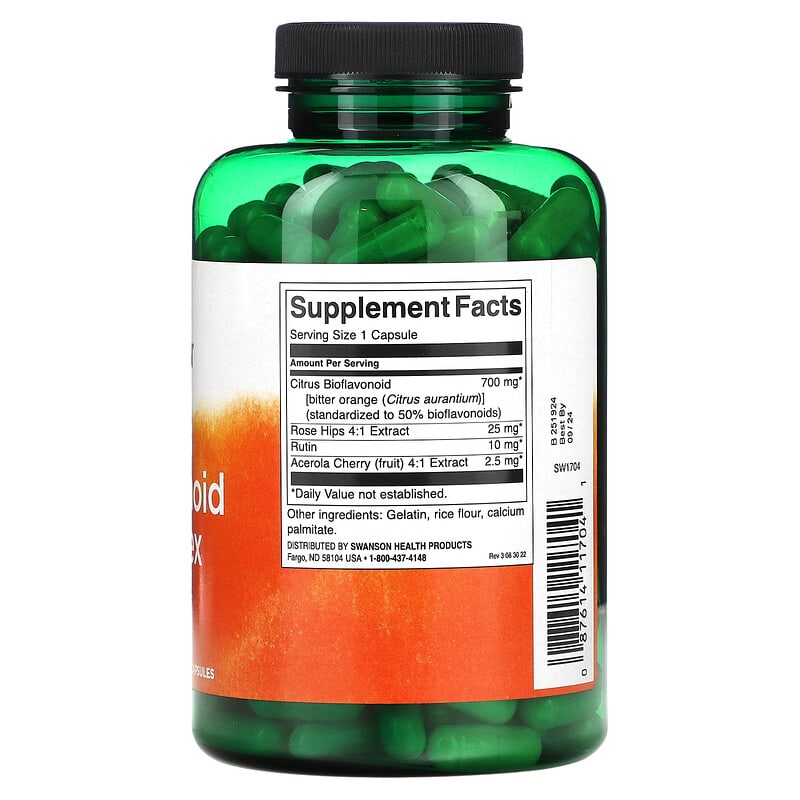 Swanson, Citrus Bioflavonoid Complex, 250 Capsules