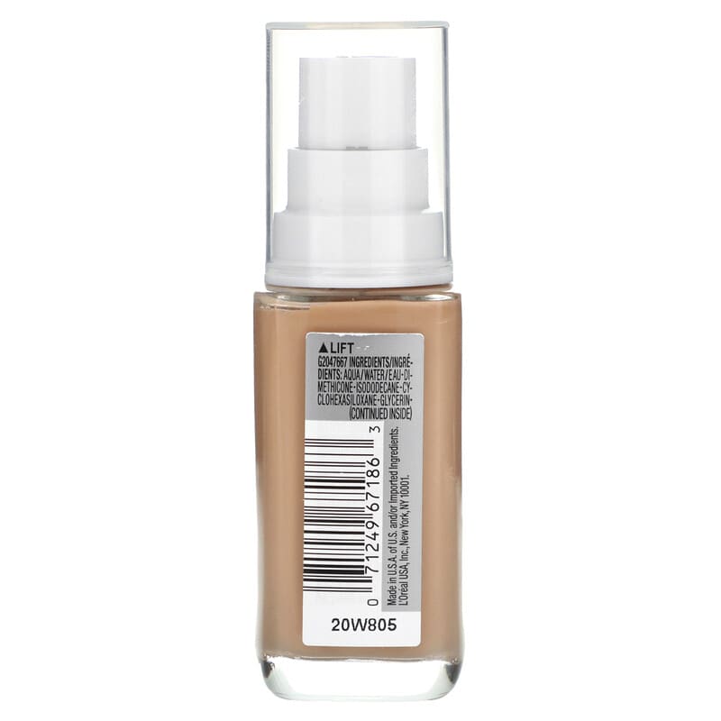 L'Oréal, True Match, Super-Blendable Foundation, C4 Cool Light Medium, 1 fl oz (30 ml)