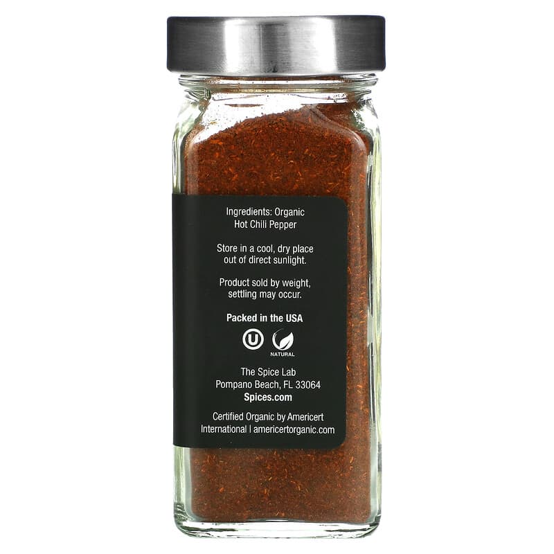 The Spice Lab, Organic Chili Powder, 1.8 oz (51 g)