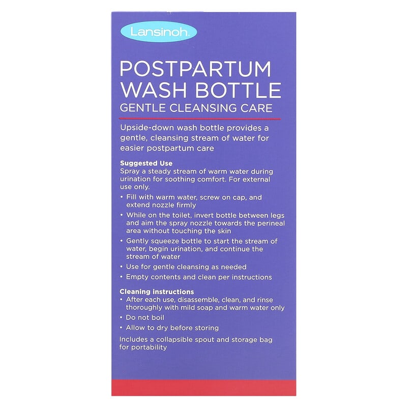 Lansinoh, Postpartum Wash Bottle, 12.2 oz (360 ml)