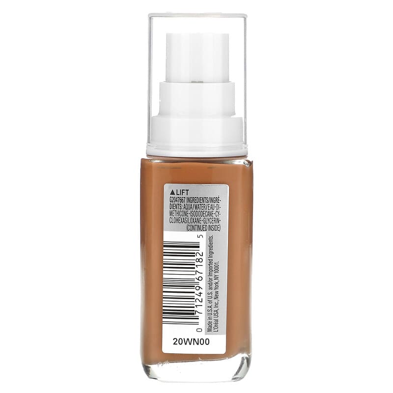 L'Oréal, True Match, Super-Blendable Foundation, C7, Cool Medium Deep , 1 fl oz (30 ml)