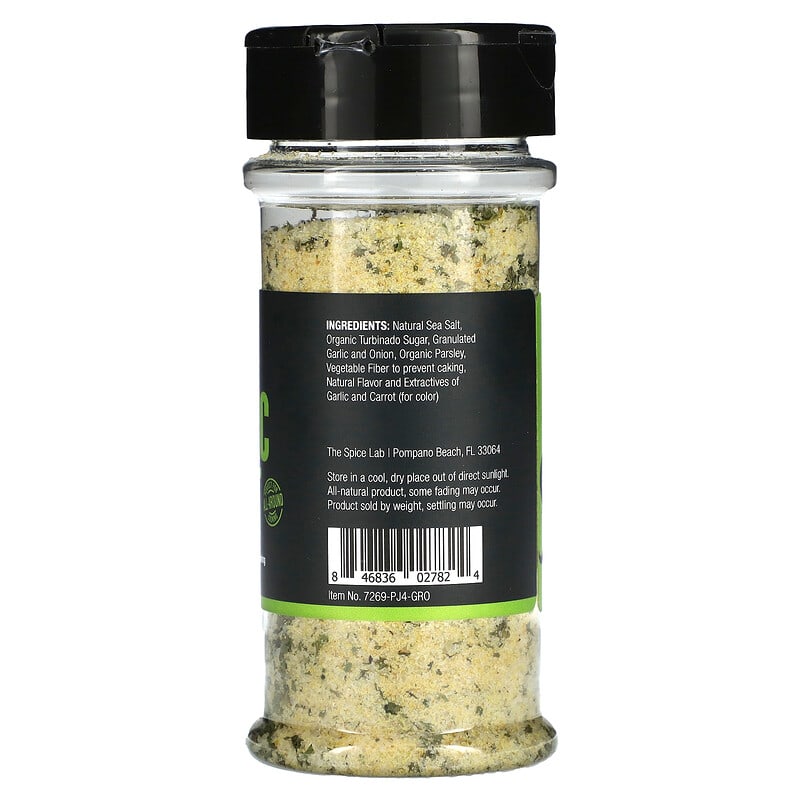 The Spice Lab, Garlic Salt, 6.3 oz (179 g)