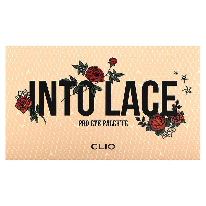 Clio, Pro Eye Palette, 08 Into Lace, 0.21 oz (0.6 g)