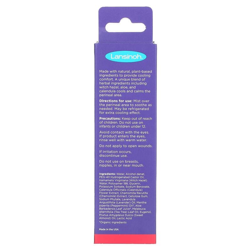 Lansinoh, Herbal Postpartum Spray, 3.5 oz (100 ml)