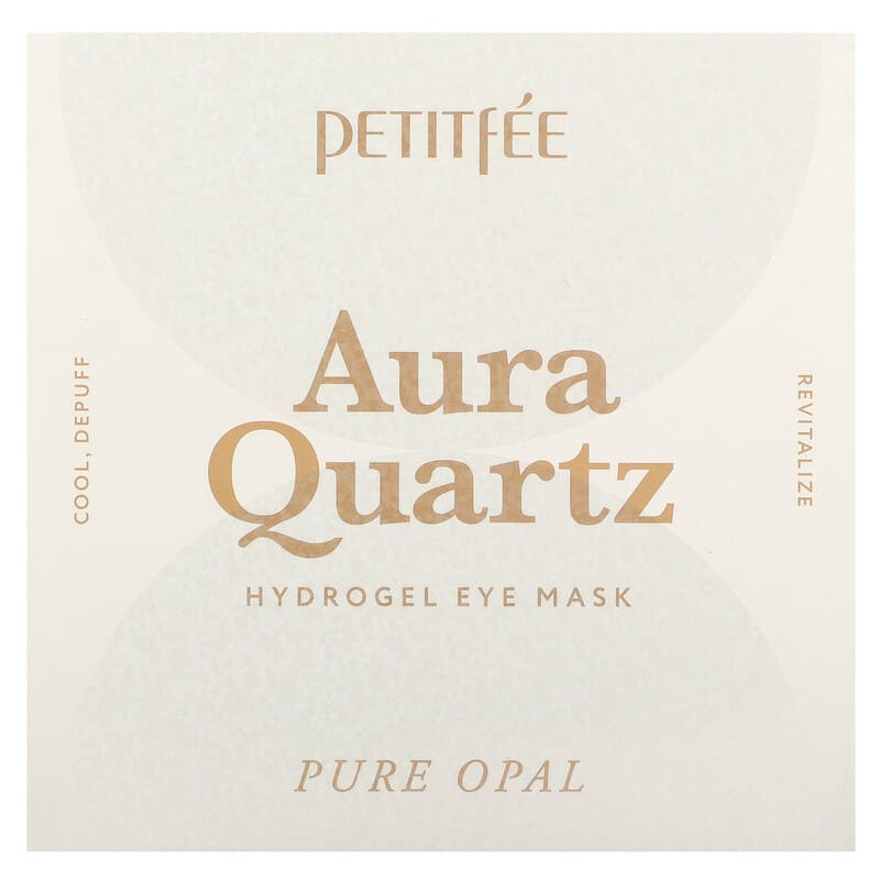 Petitfee, Aura Quartz Hydrogel Eye Mask, 40 Patches