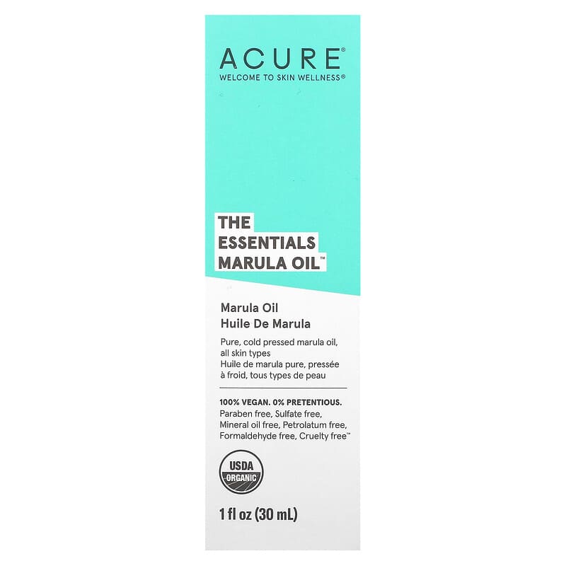 ACURE, The Essentials Marula Oil, 1 fl oz (30 ml)