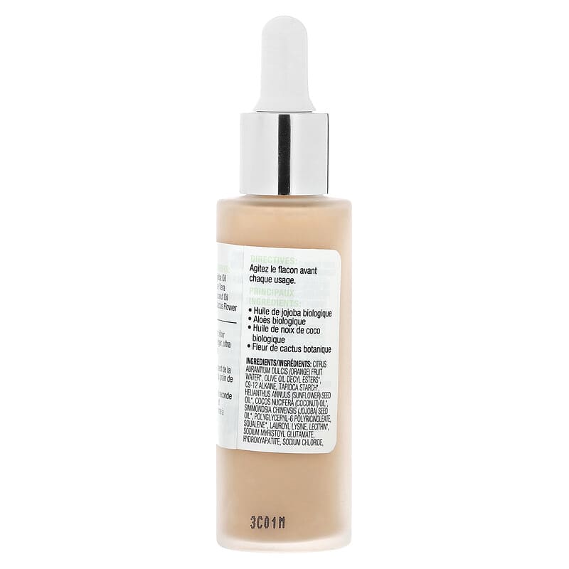 Physicians Formula, Organic Wear, Silk Foundation Elixir with Jojoba Oil, Fair, 1 fl oz (30 ml)