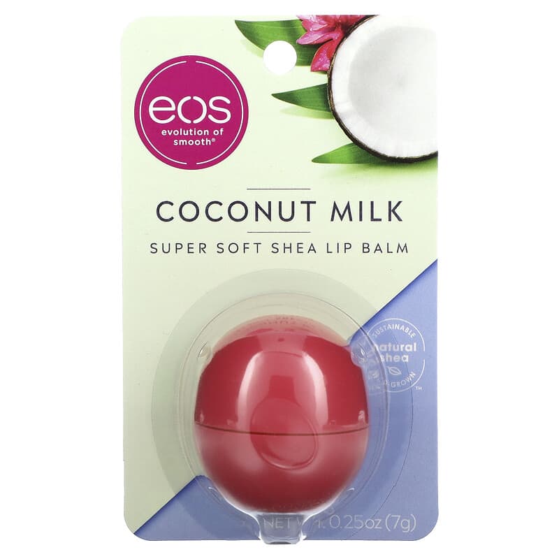 Evolution of Smooth, Super Soft Shea Lip Balm, Coconut Milk, 0.25 oz (7 g)